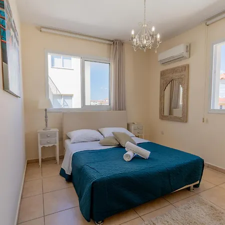Lägenhet The Pearl 9 -2Br Poolside Retreat At Mythical Sands, Protaras Paralimni
